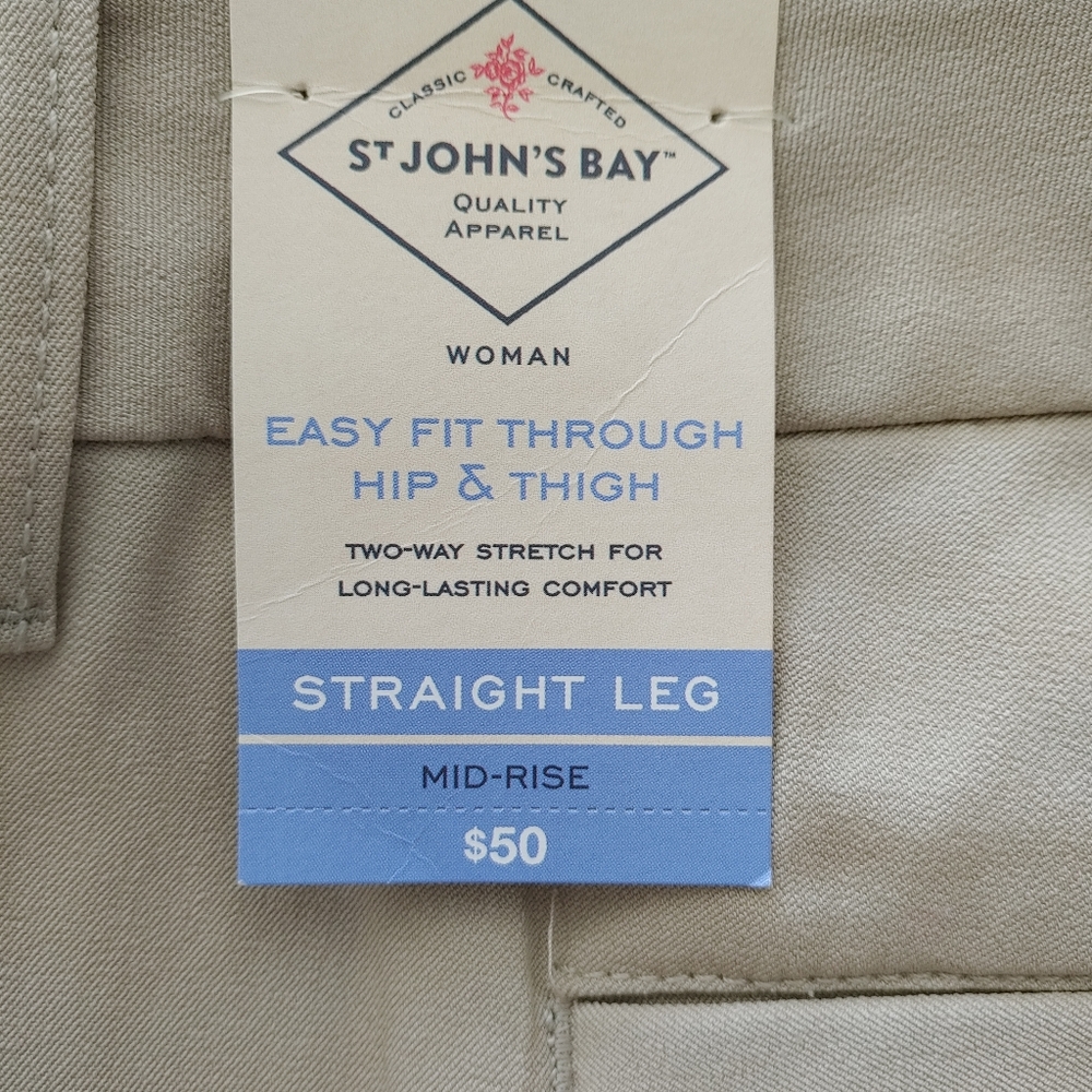 St. John's Bay khaki pants